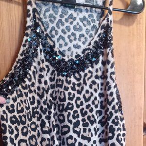 Rue Cheetah Print Tank